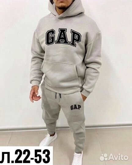 Мужской спортивный костюм флисовый GAP
