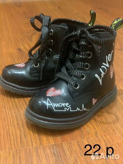 Ботинки для девочки