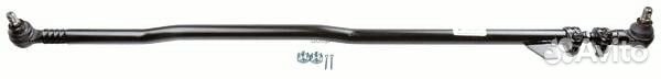 3858601 тяга рулевая центральная с гайками MB