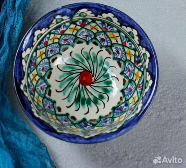 Набор чайный 9 предметов Риштанская Керамика