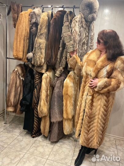 Шуба из соболя,лисы,хорька,ласки и других