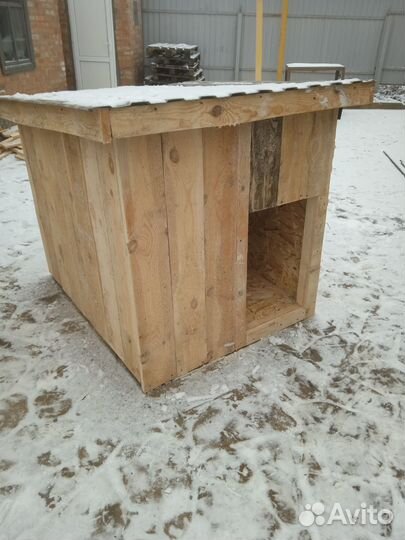 Вольеры для собак с будкой и без