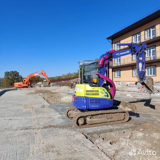 Услуги мини экскаватора