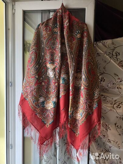 Павловопосадский платок Оригинал шерсть