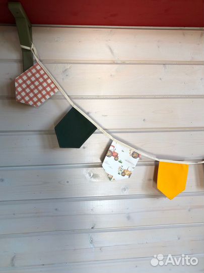 Текстильная гирлянда