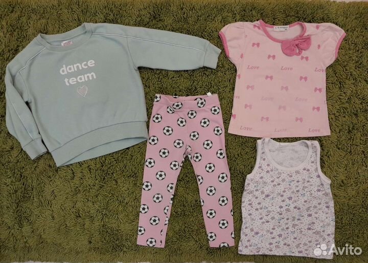 Вещи пакетом на девочку 92-98