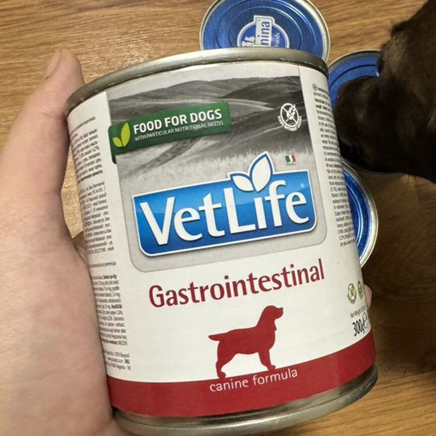 Gastro VetLife Farmina для собак 5 банок