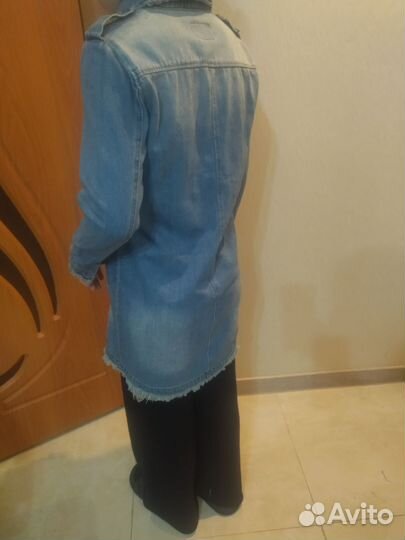 Джинсовая куртка осень - весна