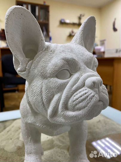 Гипсовый будьдог