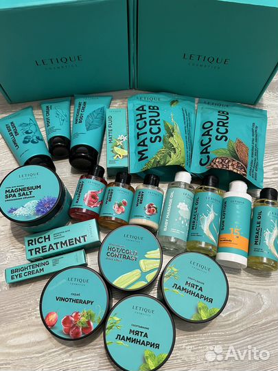 Скрабы, обертывания Letique