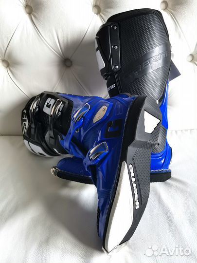 Мотоботы Gaerne SG 12 для эндуро черно-синие