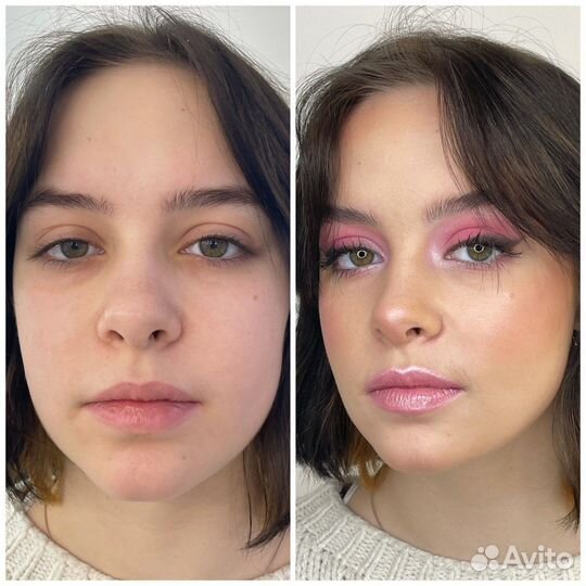 Визажист (макияж) укладка стилист брови