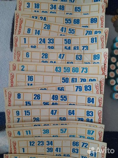 Сувенирное русское лото времен СССР