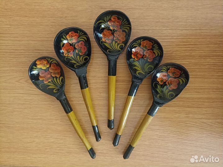 Деревянные ложки СССР новые