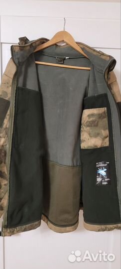 Куртка софтшел мох