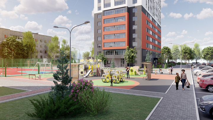 2-к. квартира, 55,6 м², 25/26 эт.