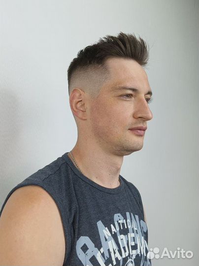 Модель на мужскую стрижку