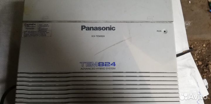 Аналоговая атс Panasonic KX-TEM824 RU