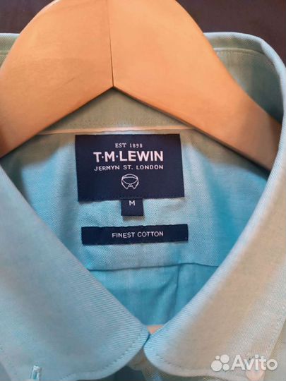 Рубашка новая tm lewin с коротким рукавом