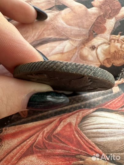 Монета 5 копеек 1793 км медь Российская Империя