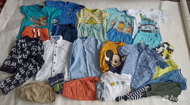 Вещи пакетом 80-92+ обувь