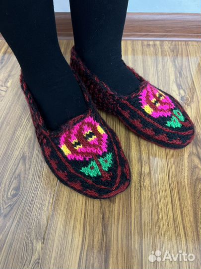 Джурабы чувяки вязаные следы Дагестанские