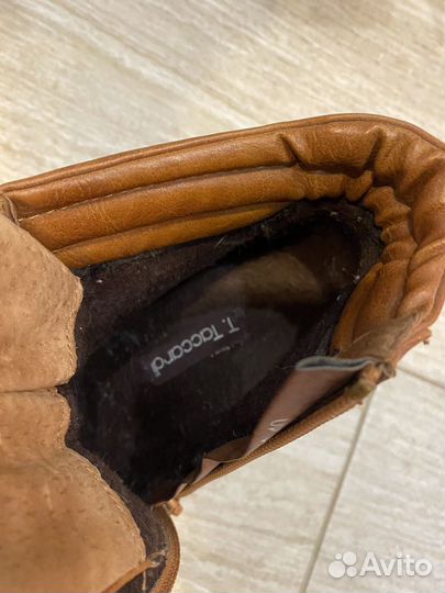 Ботильоны рыжие