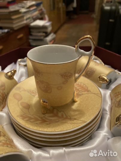 Чашки кофейные набор 6 шт