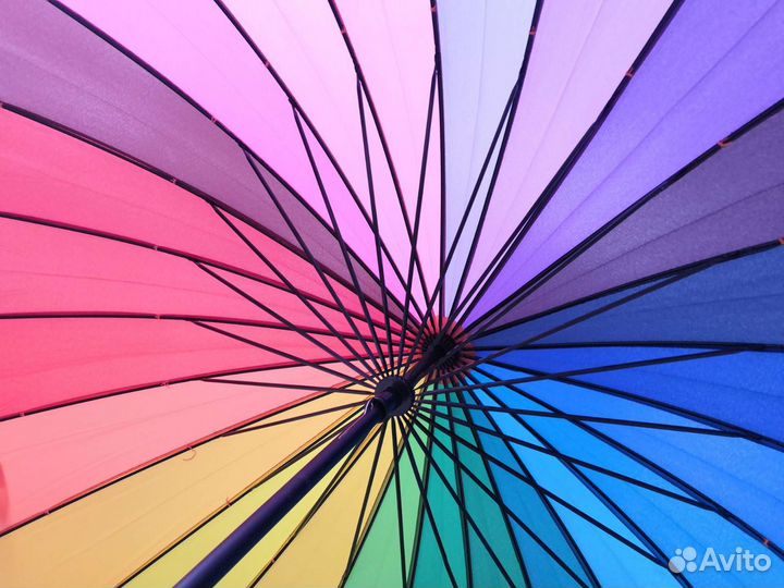 Зонт трость 24 спицы