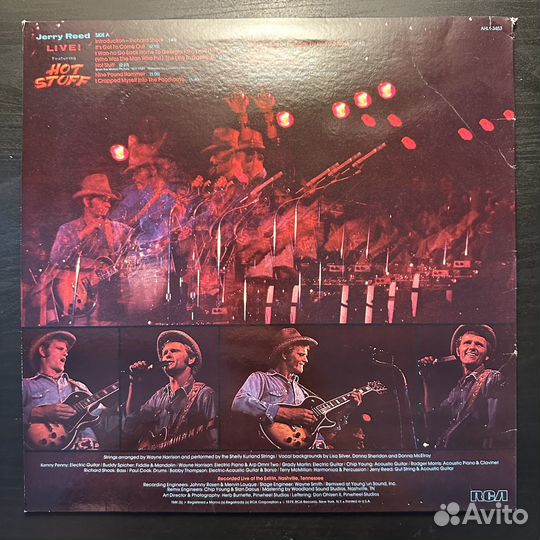 Jerry Reed Featuring Hot Stuff – Live (США 1979г)