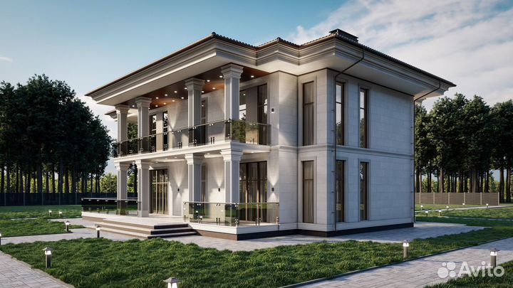 3D Визуализация частных домов и коттеджей