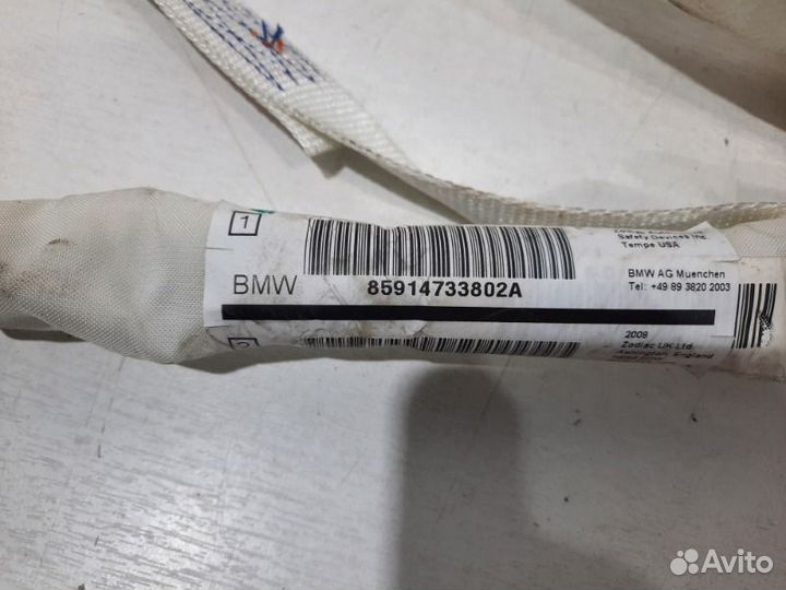 Подушка безопасности Airbag правая Bmw 5Er E60