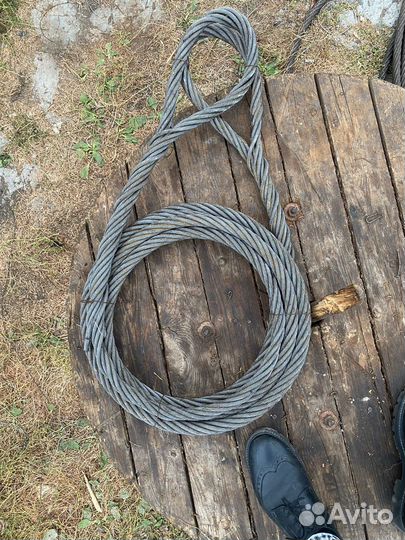 Трос буксировочный грузовой 80тонн