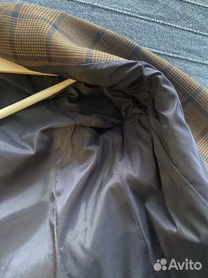 Пиджак benetton в клетку