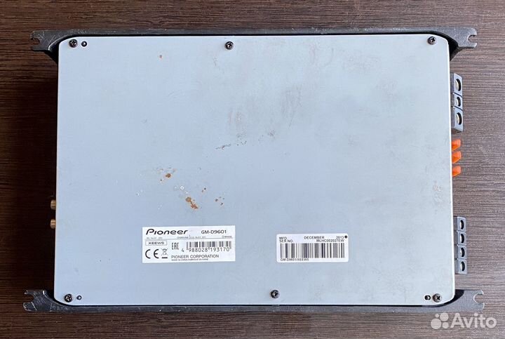 Усилитель автомобильный Pioneer GM-D9601