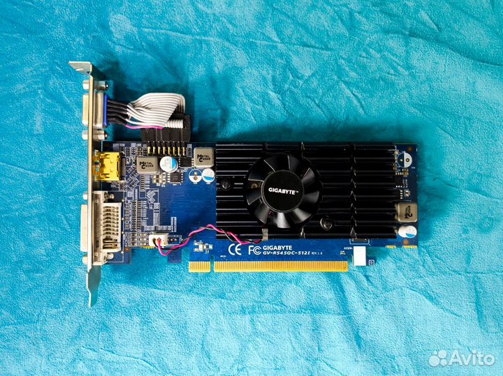 Видеокарта Gigabyte Radeon HD 5450 512Mb / DDR3