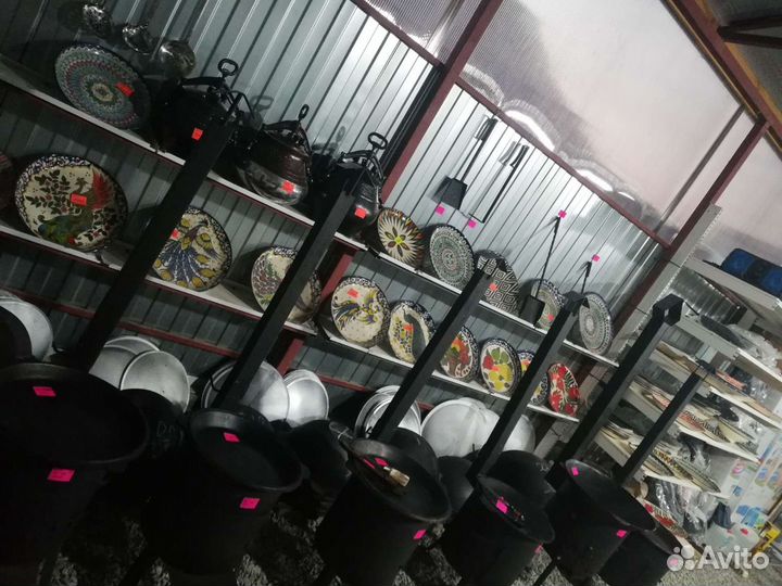 Казаны чугунные, печи арт76440