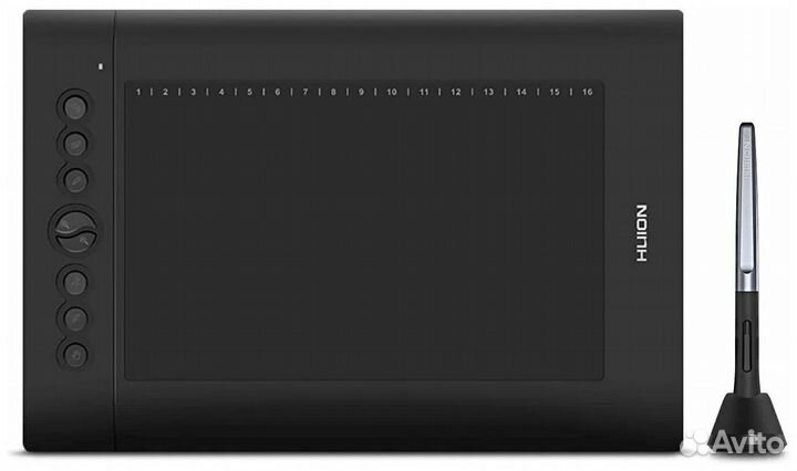 Графический планшет huion h610pro v2