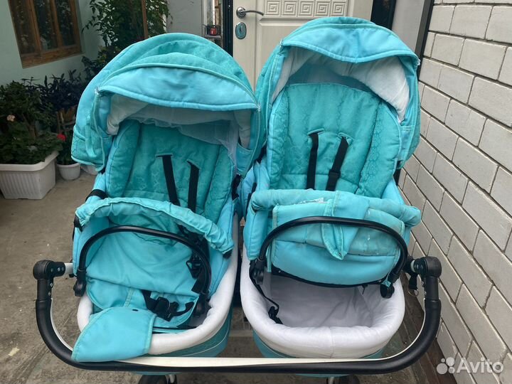 Коляска для двойни