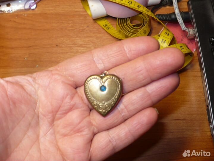 Антикварные серьги и кулон