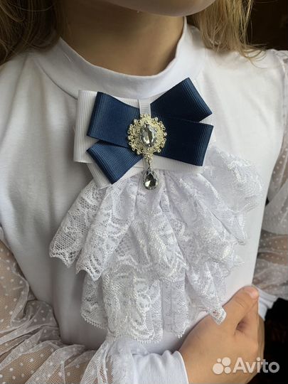 Украшение галстук брошь