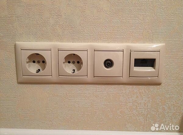 Электрик. Ремонт розеток, выключателей Мосрентген