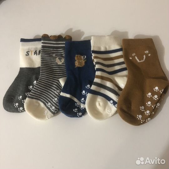 Носки новые для мальчика на 1 год