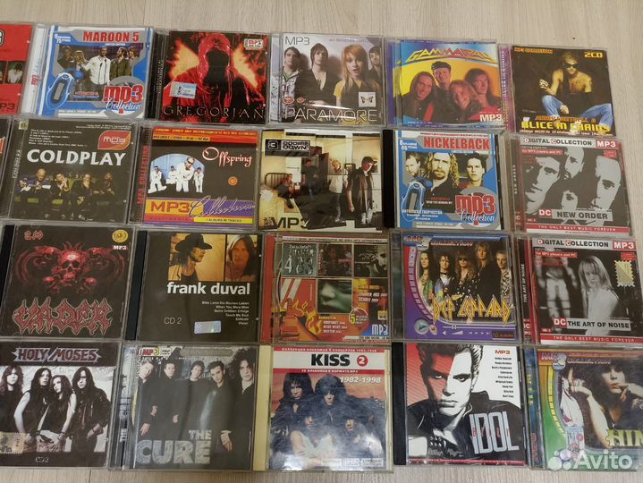 Диски с хард роком, металлом, альтернативой в мр3