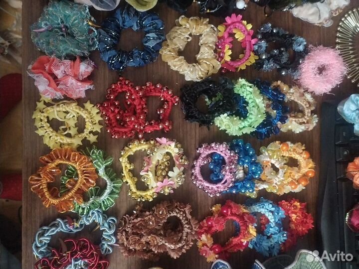 Заколки, резинки, сеточки, крабы для волос (new)
