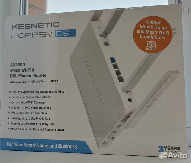 Роутер Keenetic Hopper DSL (KN-3610) (новый)