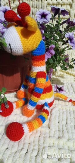 Вязаные игрушки ручной работы