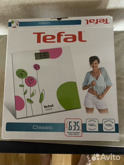 Весы напольные tefal