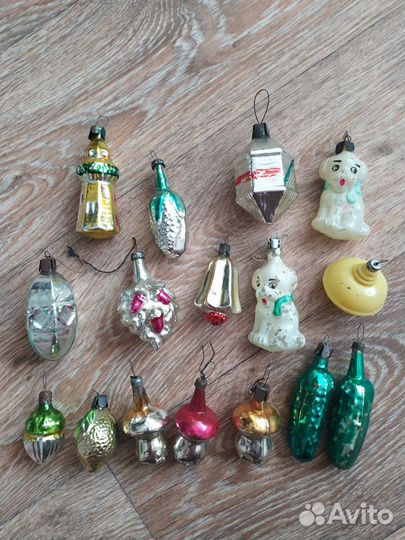 Елочные игрушки СССР