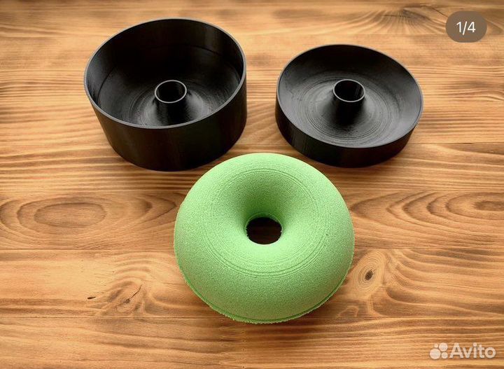 3д форма бомб для ванны пончик